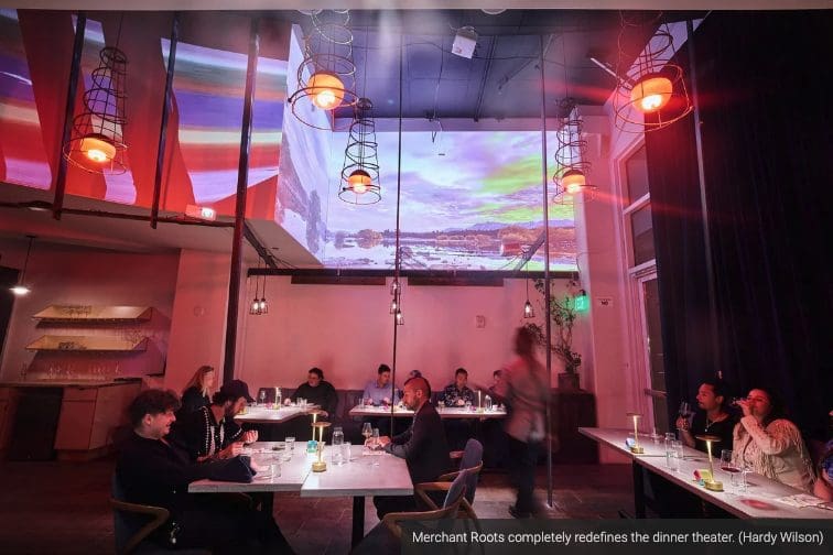 First Taste: Now in SoMa, Merchant Roots ups the ante on immersive fine dining.